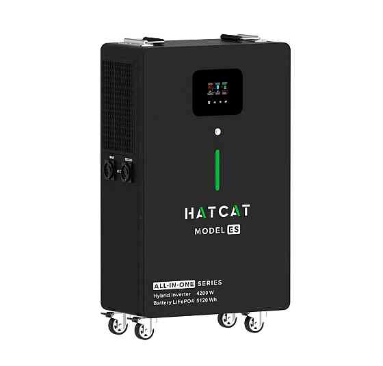 Зарядна станція HATCAT ALL-IN-ONE 4200 Вт 5120 Вт год LiFePO4 Київ