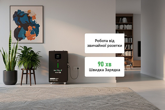 Зарядна станція HATCAT ALL-IN-ONE 4200 Вт 5120 Вт год LiFePO4 Київ - зображення 7