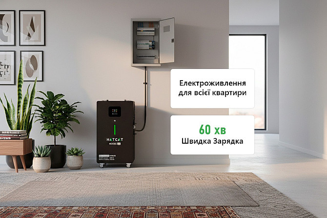 Зарядна станція HATCAT ALL-IN-ONE 4200 Вт 5120 Вт год LiFePO4 Київ - зображення 6