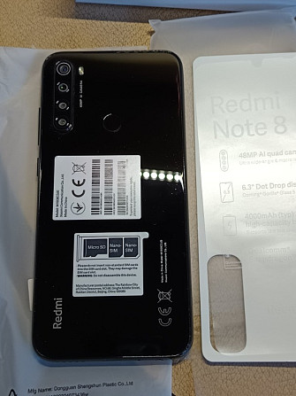 Смартфон Xiaomi Redmi Note 8. В заводской комплектации и упаковкеНовый. Дніпро - зображення 3