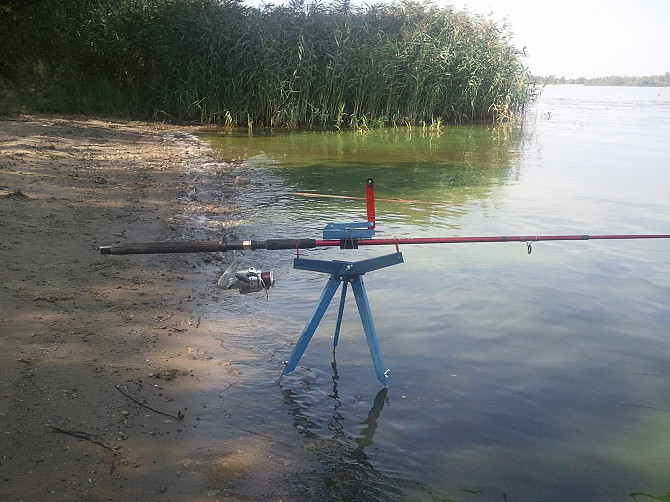 Рибацька підставка на 1 вудилище, тримач для вудилища Кам'янське - зображення 1