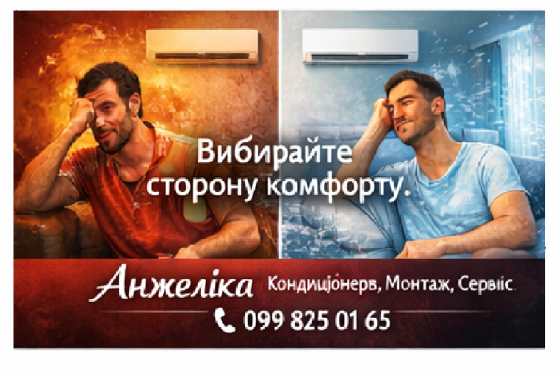 КОНДИЦІОНЕРИ (продаж, монтаж, сервіс). Комфорт у будь-яку пору року Мукачево