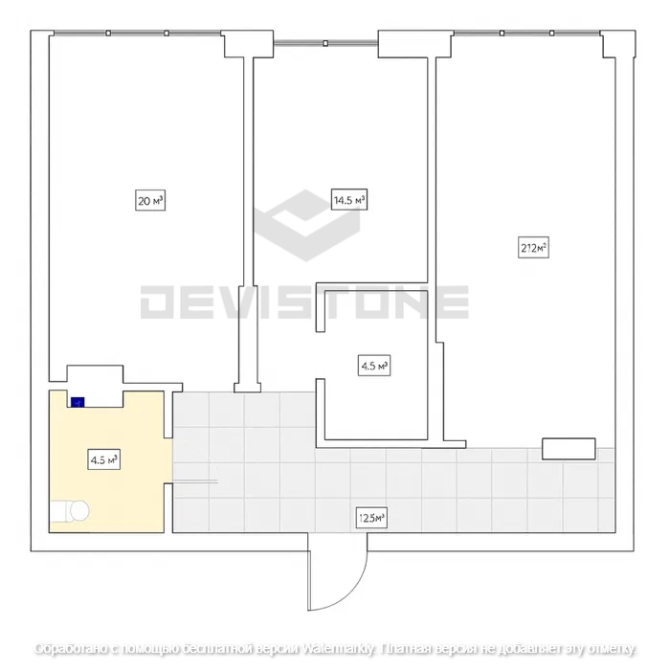 № 260076 Продаж 3-кімн. кв. з практичним плануванням в Шевченківському районі Київ - зображення 3