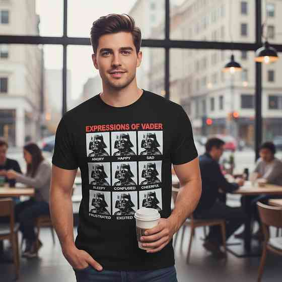 Футболка Эмоции Темной стороны - Размер L - 100% хлопок Київ