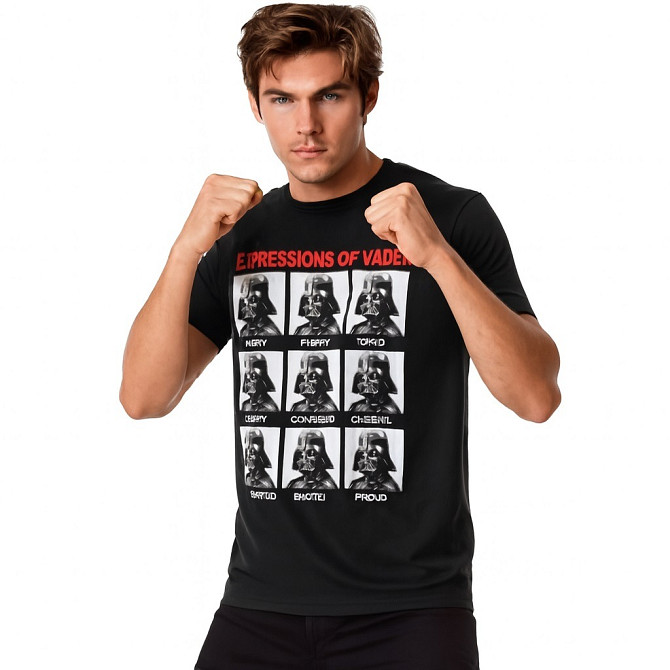 Футболка Эмоции Темной стороны - Размер L - 100% хлопок Київ - изображение 2