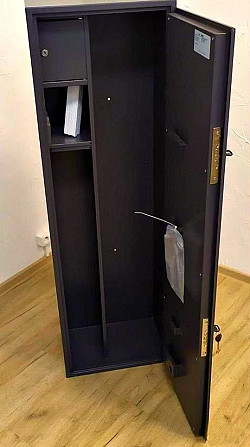 Оружейный сейф шкаф на 3 ствола бу 1400 x 430 x 280 мм Білопілля - зображення 8