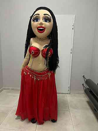 Стриптиз ростової ляльки Черкаси.Замовити стриптизера аніматора на свято.Білий ведмідь Черкаси