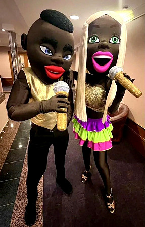 Стриптиз ростової ляльки Черкаси.Замовити стриптизера аніматора на свято.Білий ведмідь Черкаси - зображення 1