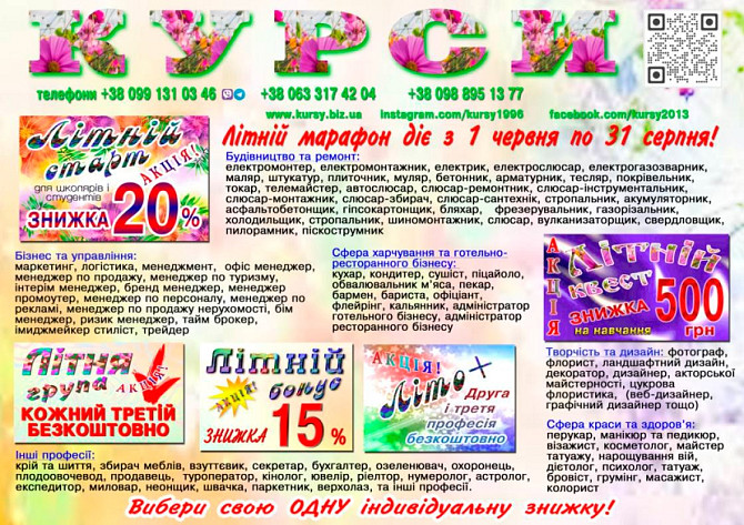Курси кухаря, зварника, електрика, маляра, перукаря, токаря, слюсаря Київ - зображення 1